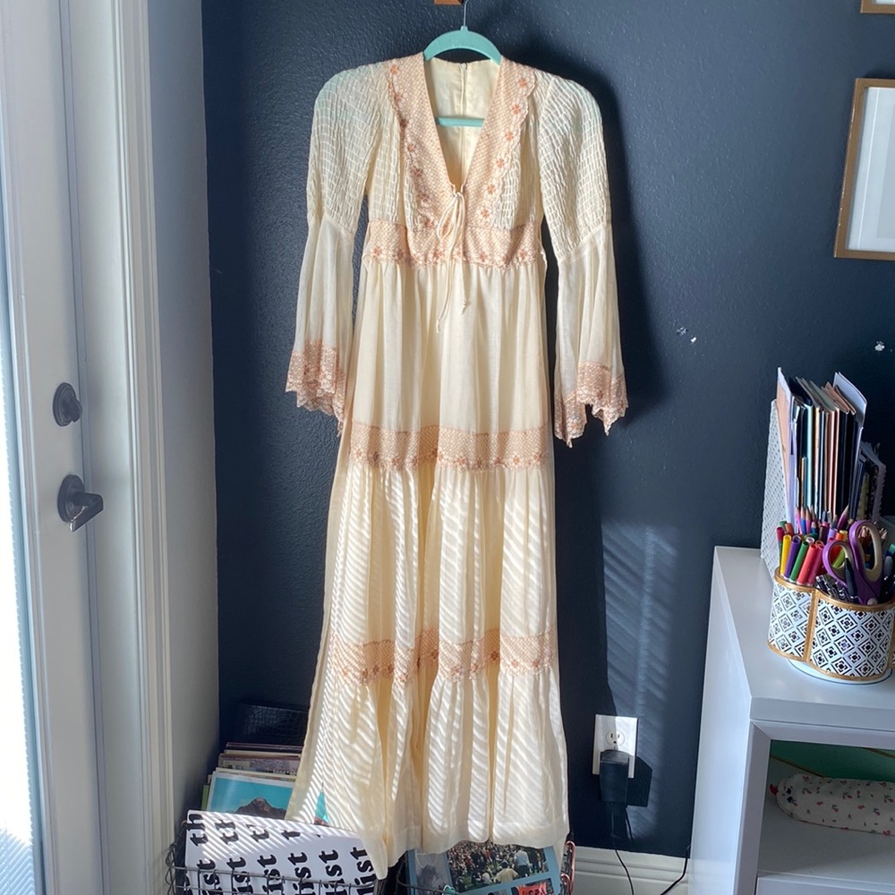 Candi Jones Vintage 70’s Prarie Dress